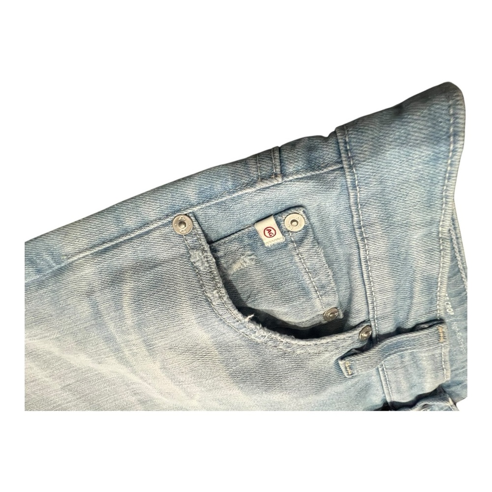 AG Adriano Goldschmied Saige Crop High Rise Straight, Size 28 - Picture 14 of 16